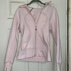 Lululemon pink scuba jacket
